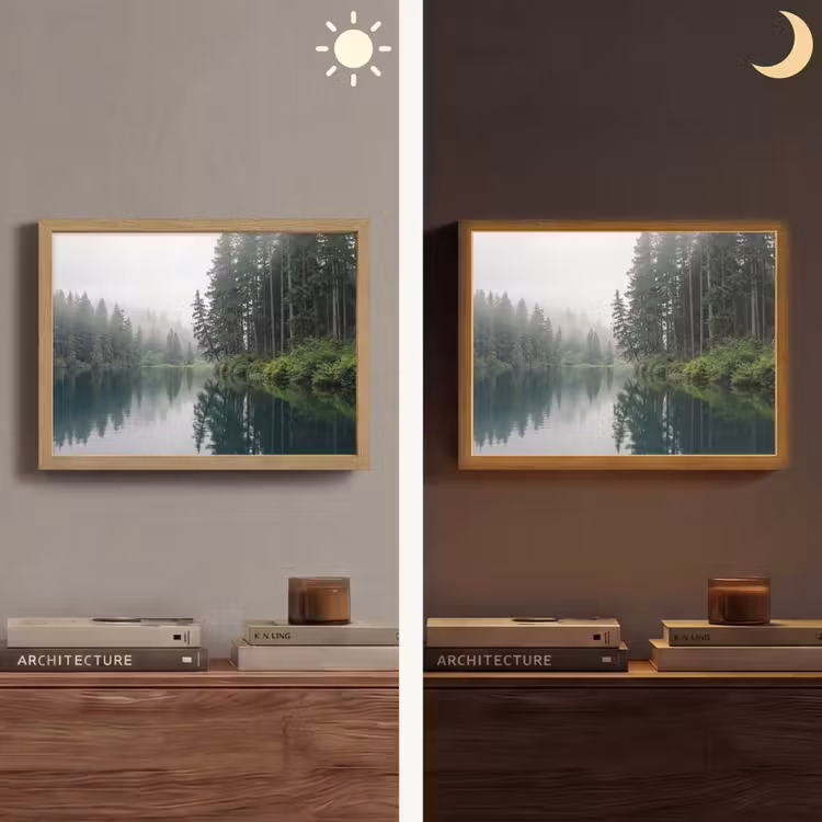 Lightbox - Wandlamp - Bergen - Meer - Bos — 6
