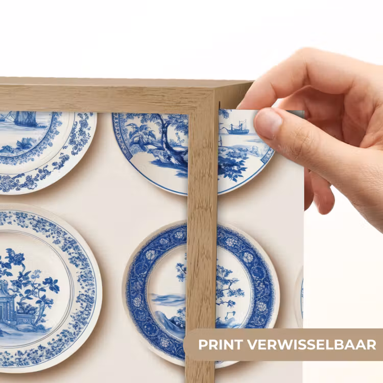 Lightbox - Wandlamp - Borden - Bomen - Planten - Blauw — 5