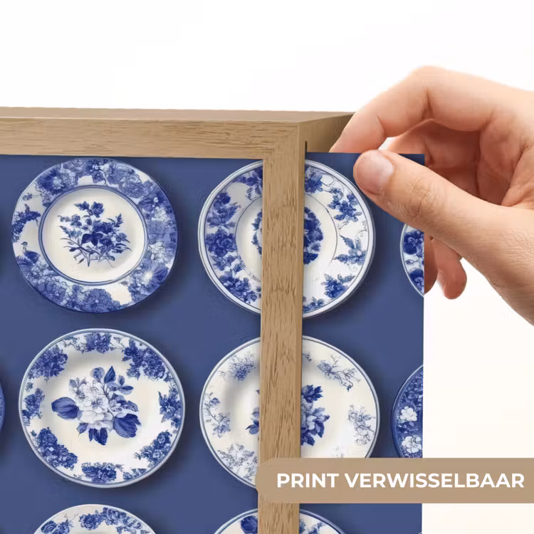 Lightbox - Wandlamp - Borden - Floraal - Blauw — 5