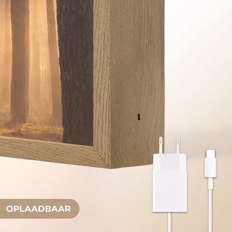 Lightbox - Wandlamp - Bos - Mist - Zonlicht — 7
