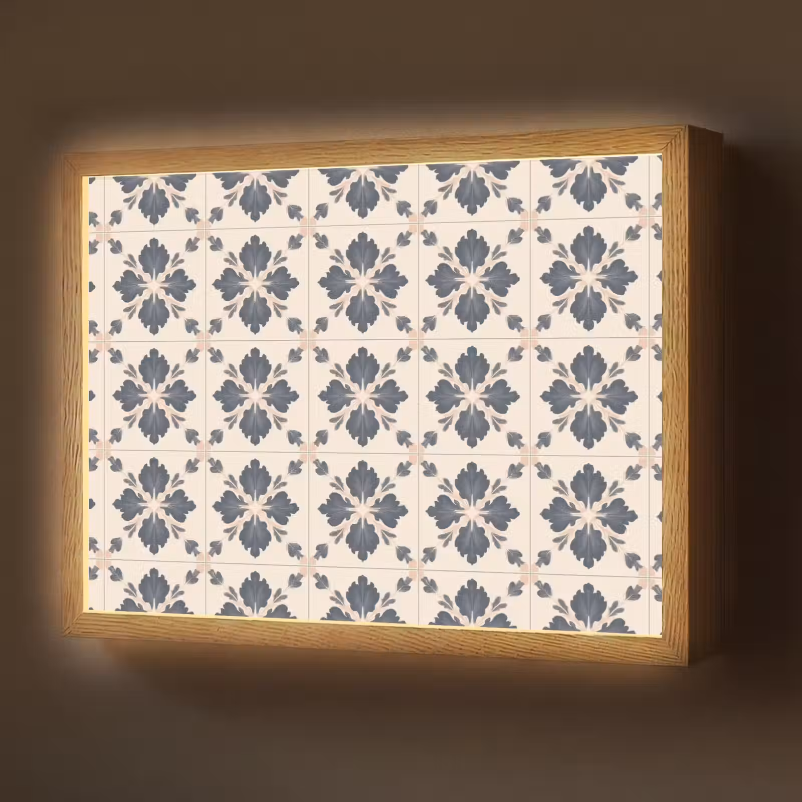 Lightbox - Wandlamp - Bladvorm - Klassiek - Kleurrijk — 1