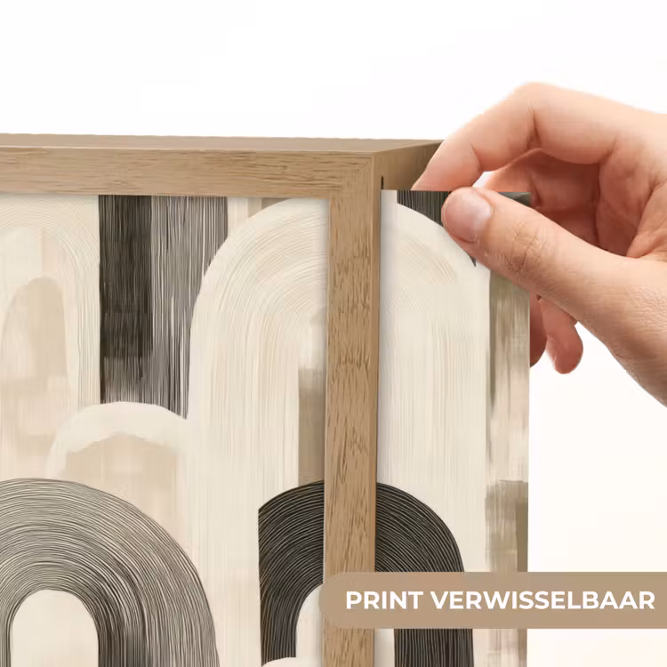 Lightbox - Wandlamp - Abstract - Patroon - Bogen — 5
