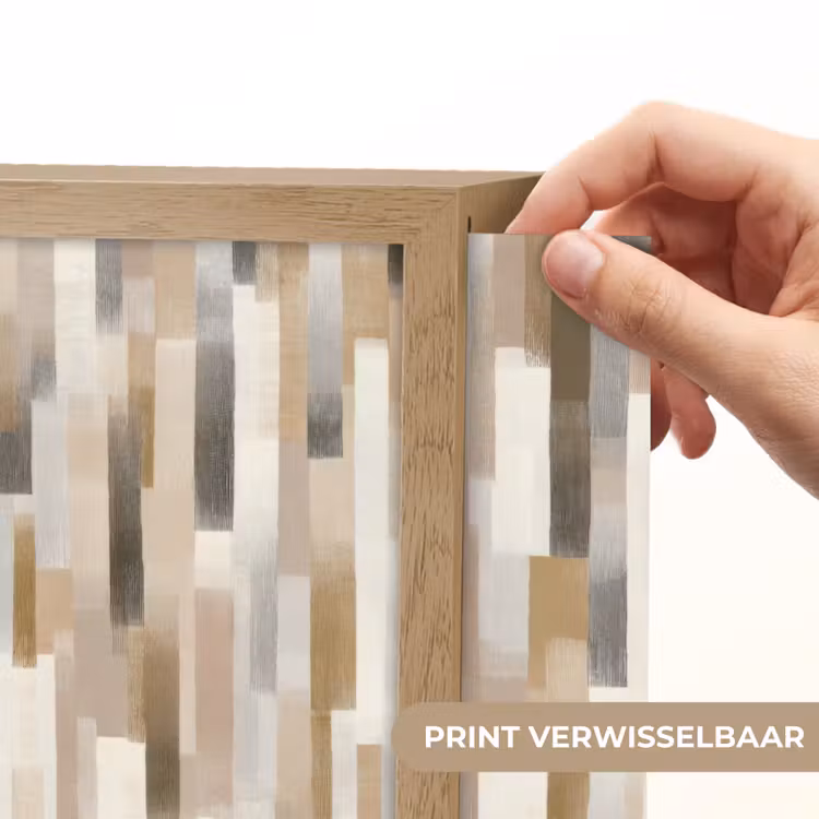 Lightbox - Wandlamp - Abstract - Patroon - Kwaststreken — 5