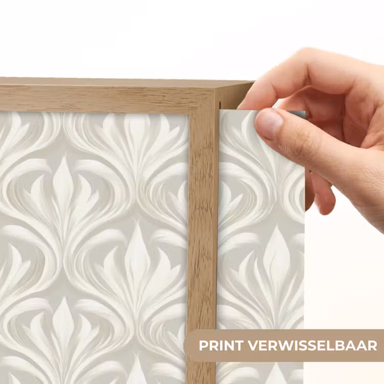 Lightbox - Wandlamp - Barok - Patroon - Beige — 5