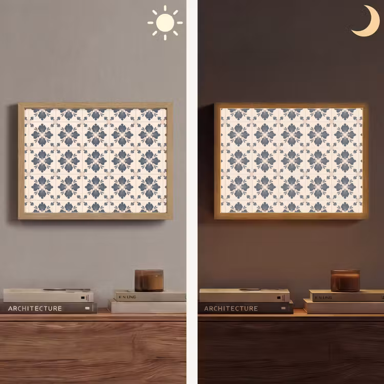 Lightbox - Wandlamp - Bladvorm - Klassiek - Kleurrijk — 6