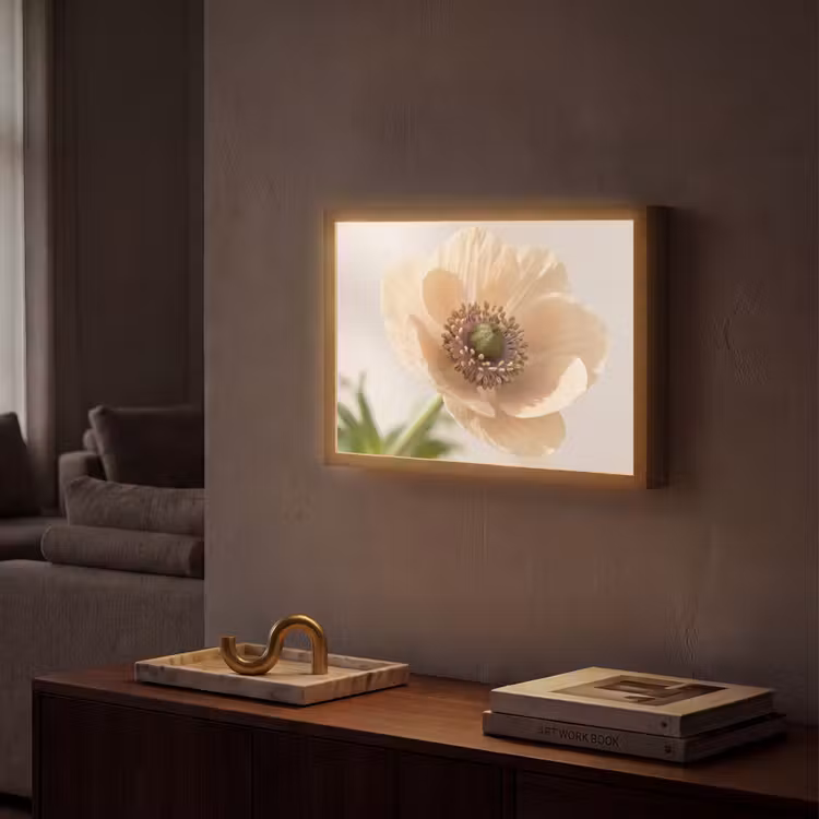 Lightbox - Wandlamp - Bloem - Minimalistisch - Groen — 2