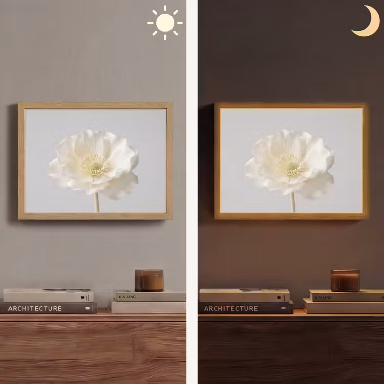 Lightbox - Wandlamp - Bloem - Minimalistisch -Wit — 6