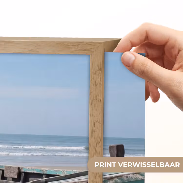 Lightbox - Wandlamp - Boot - Zandstrand - Zee — 5