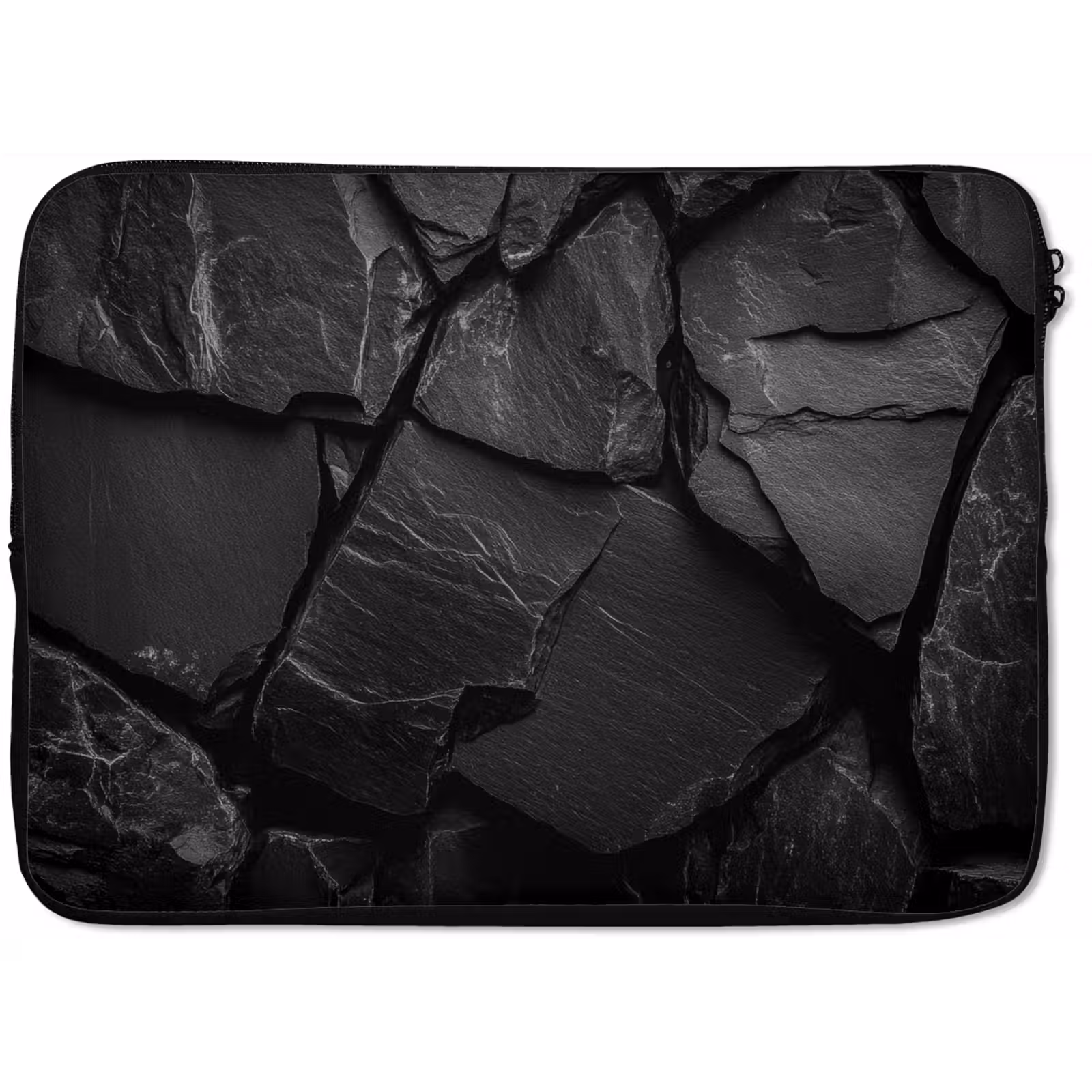 Laptophoes - Zwart - Stenen - Rots — 1