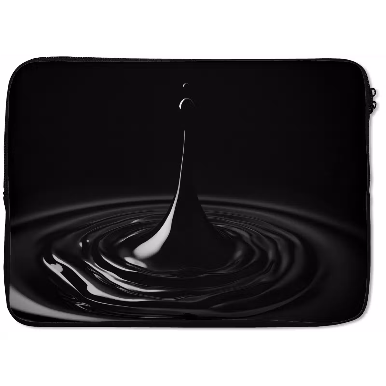 Laptophoes - Zwart - Water - Druppel — 1