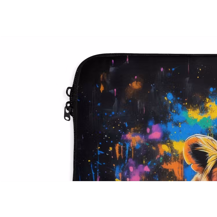 Laptophoes - Leeuwen - Schilderij - Kleuren — 6