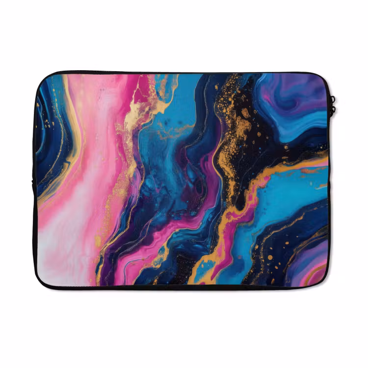 Laptophoes - Marmer - Modern - Goud — 5