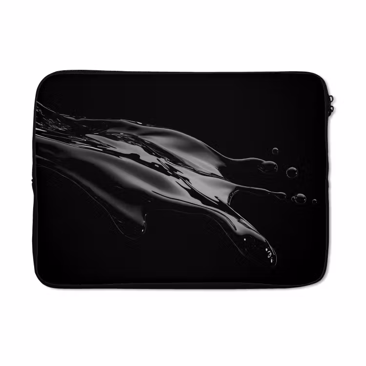 Laptophoes - Zwart - Splash - Water — 5