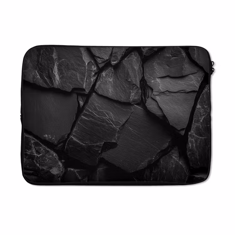 Laptophoes - Zwart - Stenen - Rots — 5