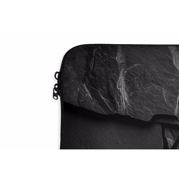 Laptophoes - Zwart - Stenen - Rots — 6