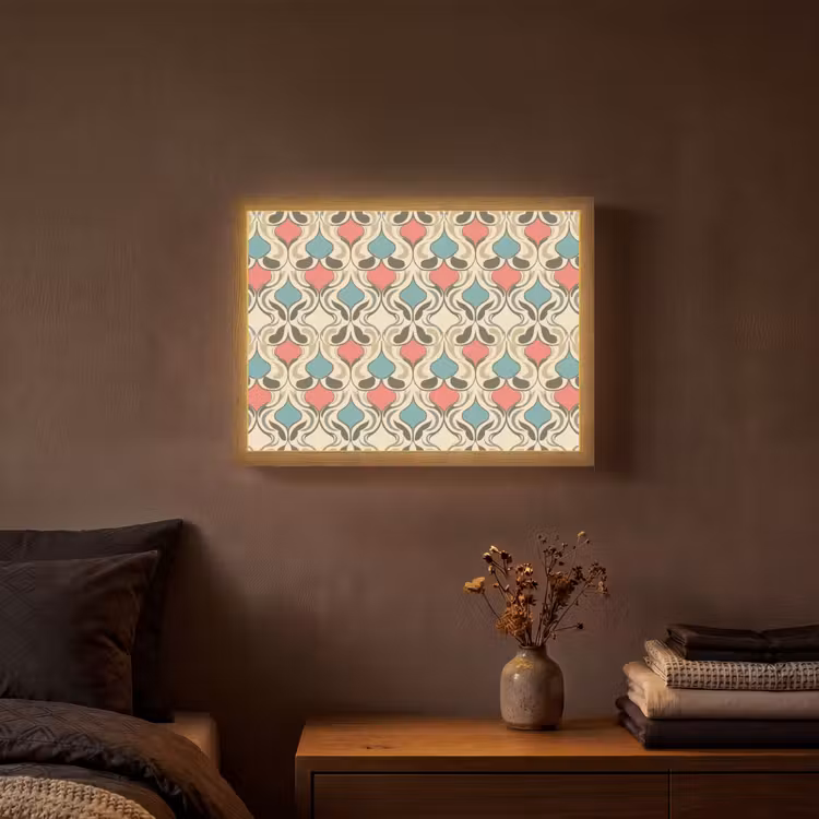 Lightbox - Wandlamp - Barok - Retro - Kleurrijk — 3