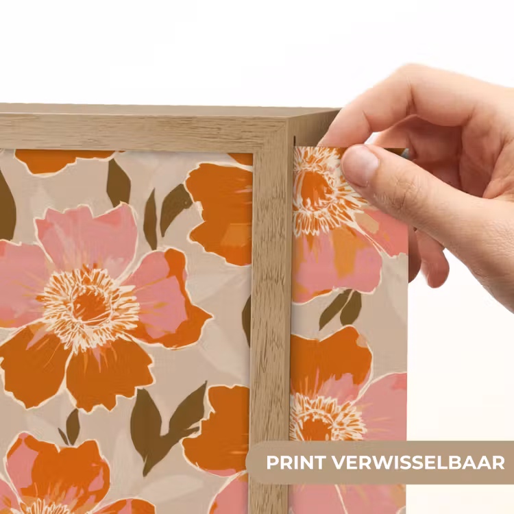 Lightbox - Wandlamp - Bloemen - Motief - Retro — 5