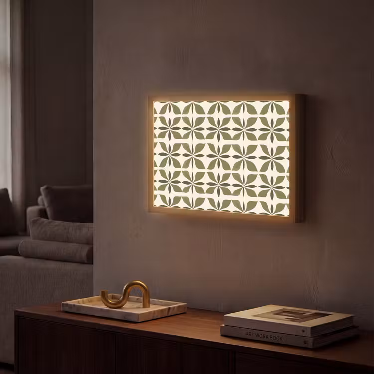 Lightbox - Wandlamp - Botanisch - Retro - Groen — 2