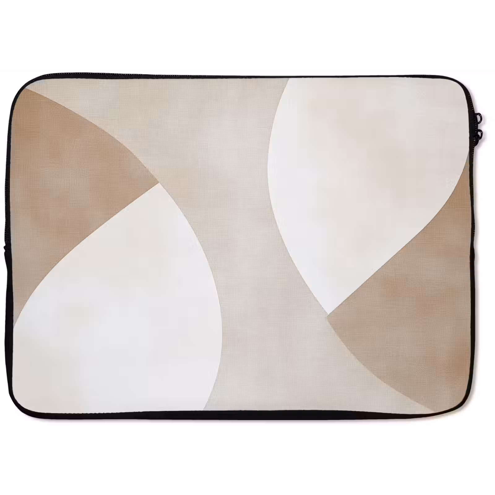 Laptophoes - Bruin - Japandi - Abstract — 1