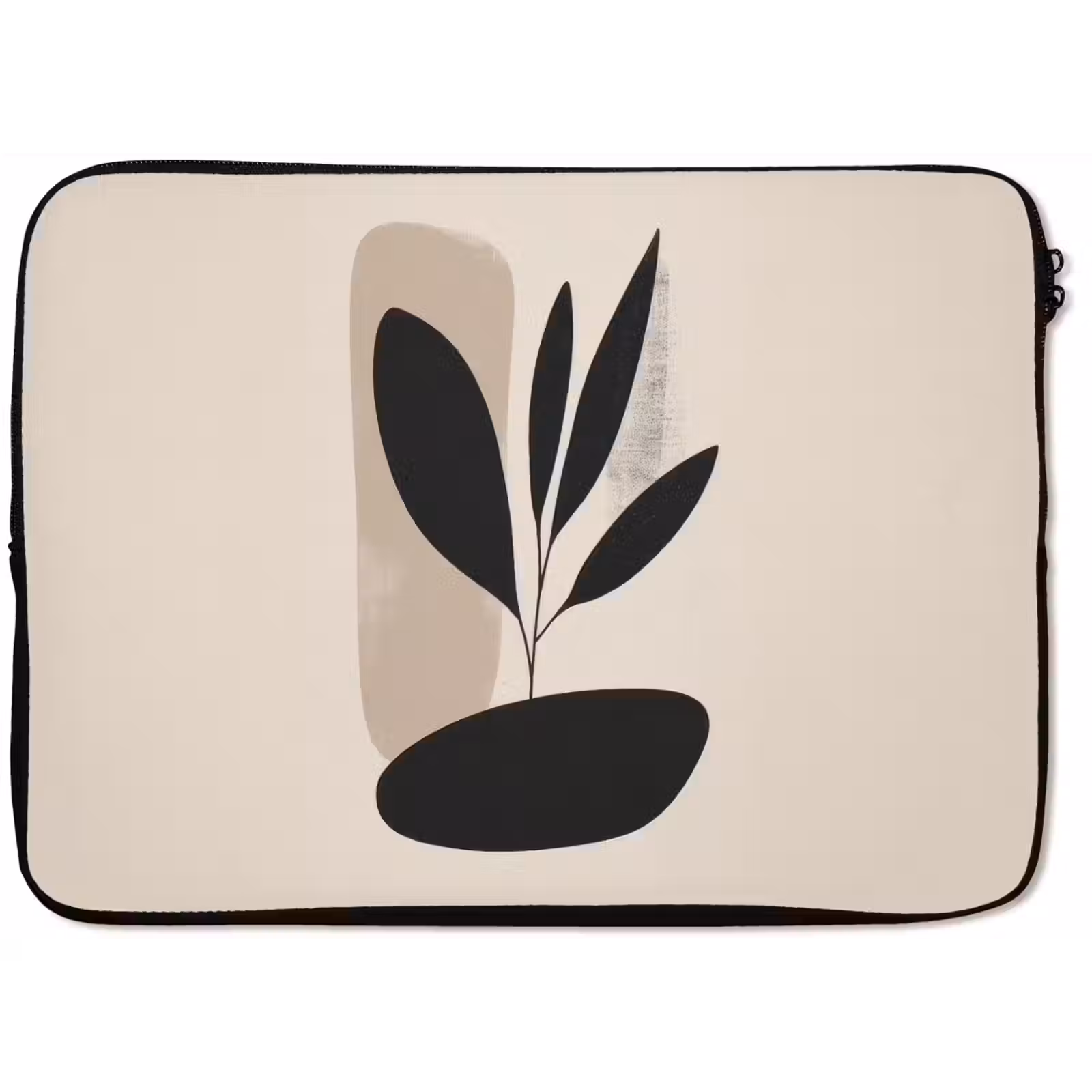 Laptophoes - Plant - Beige - Japandi — 1