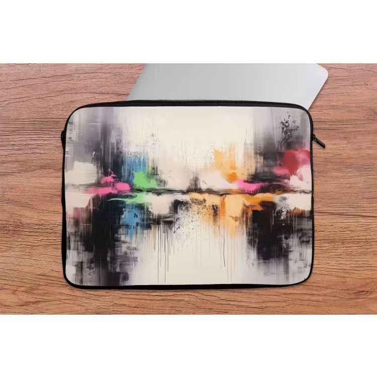 Laptophoes - Abstract - Kleurexplosie - Landschap — 2