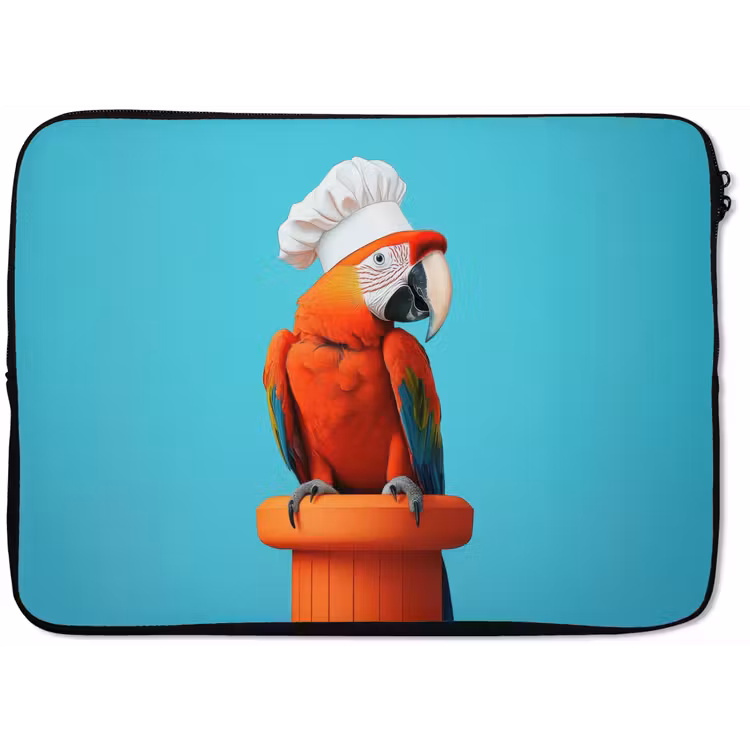 Laptophoes - Ara - Koksmuts - Sokkel - Grappig — 1