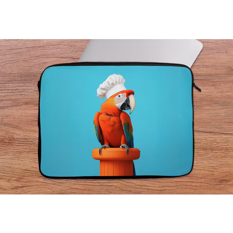 Laptophoes - Ara - Koksmuts - Sokkel - Grappig — 2