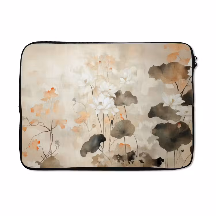 Laptophoes - Bloemen - Japandi - Wabi sabi — 5