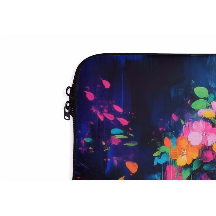 Laptophoes - Boom - Bloemen - Magisch - Gekleurde — 6