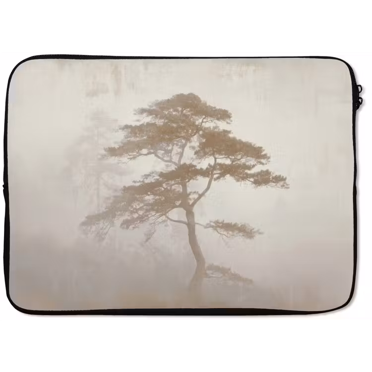 Laptophoes - Boom - Oosterse stijl - Landschap — 1