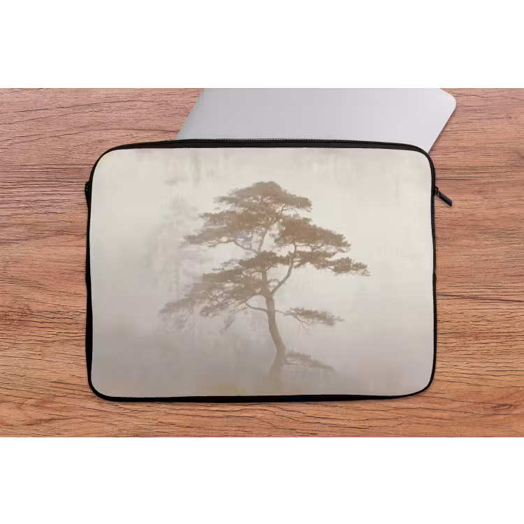 Laptophoes - Boom - Oosterse stijl - Landschap — 2