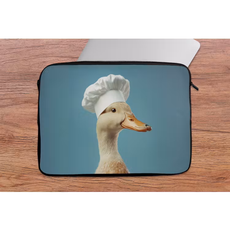 Laptophoes - Eend - Koksmuts - Cute - Vogel — 2