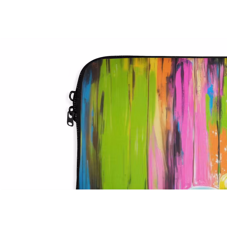 Laptophoes - Ezel - Badkuip - Roze - Schuim — 6