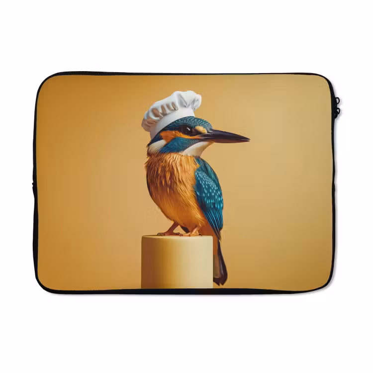 Laptophoes - Ijsvogel - Pilaar - Koksmuts - Vogel — 5