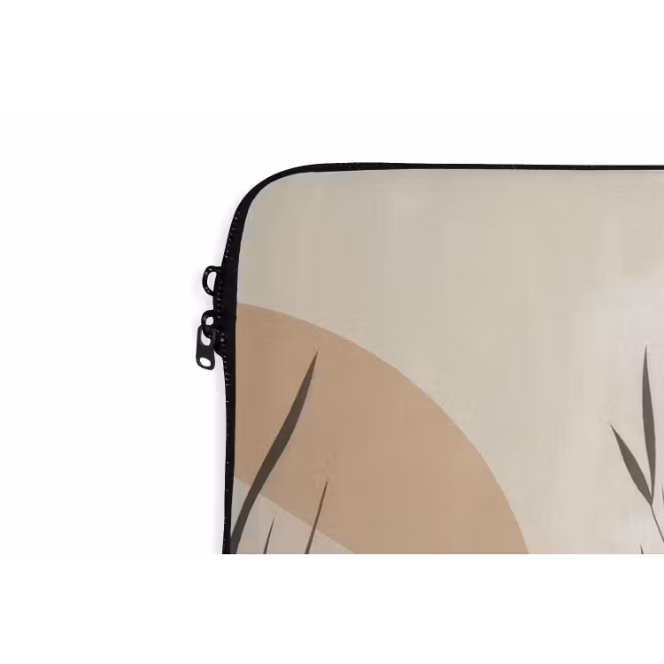 Laptophoes - Japandi - Landschap - Beige — 6