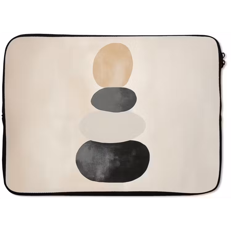Laptophoes - Japandi - Wabi sabi - Beige — 1