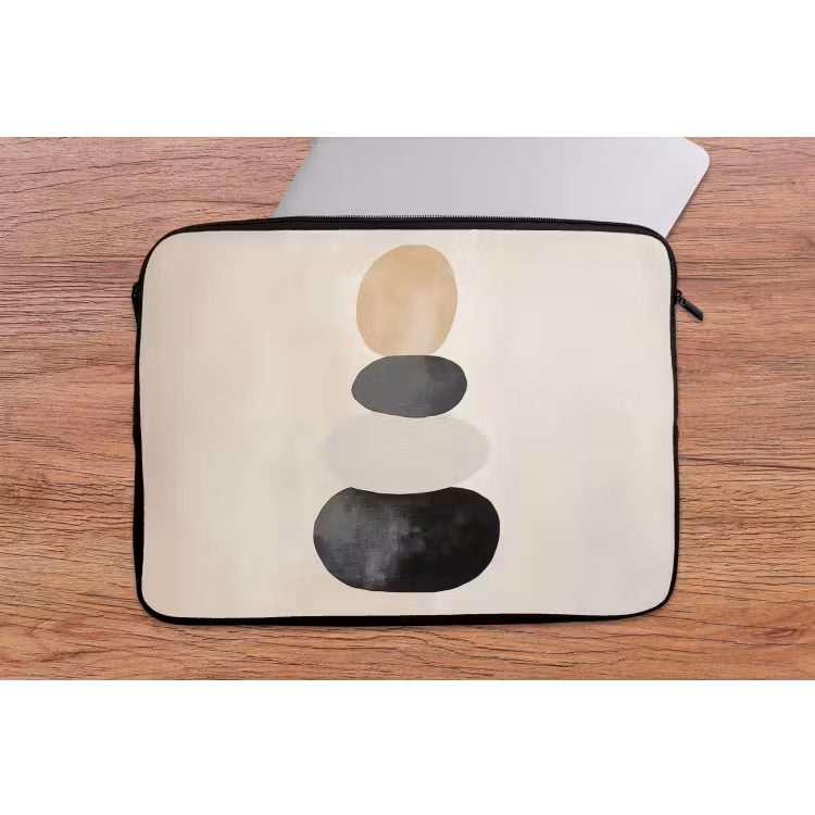 Laptophoes - Japandi - Wabi sabi - Beige — 2