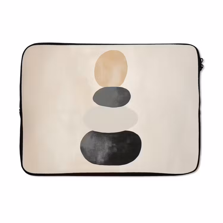 Laptophoes - Japandi - Wabi sabi - Beige — 5