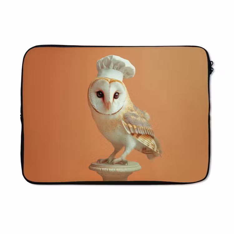 Laptophoes - Kerkuil - Koksmuts - Oranje - Vogel — 5