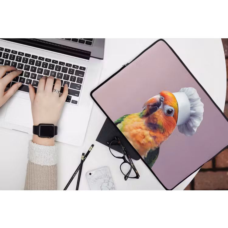 Laptophoes - Papegaai - Koksmuts - Nieuwsgierig - Vogel — 3
