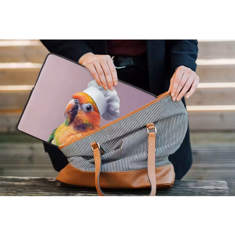 Laptophoes - Papegaai - Koksmuts - Nieuwsgierig - Vogel — 4