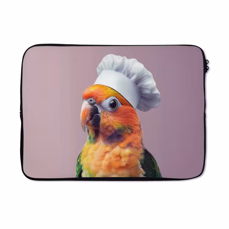 Laptophoes - Papegaai - Koksmuts - Nieuwsgierig - Vogel — 5