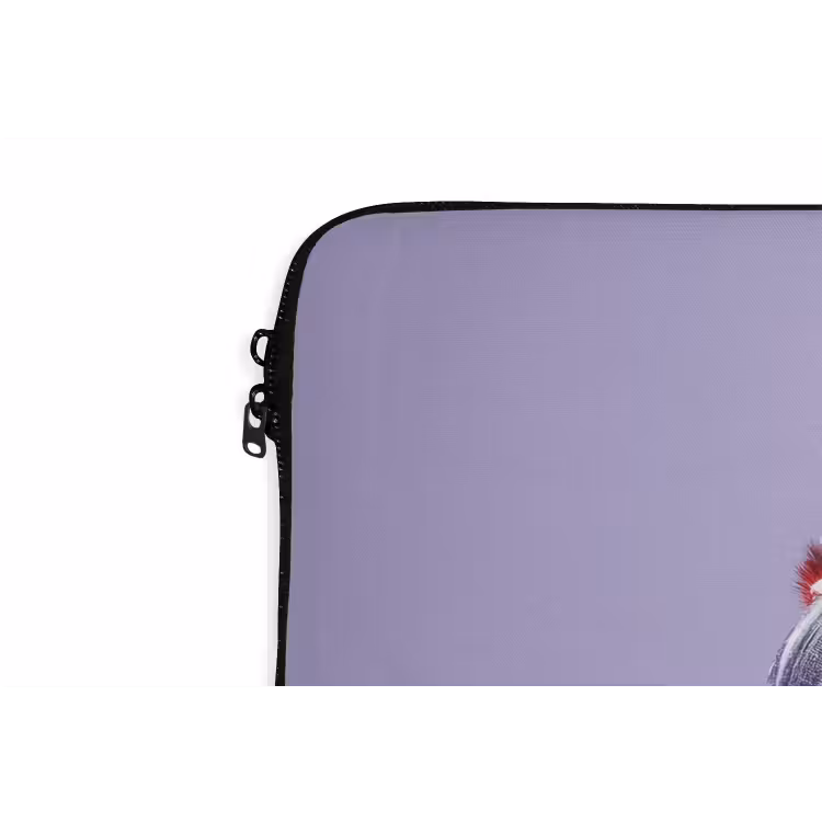 Laptophoes - Papegaai - Koksmuts - Paars - Cute — 6