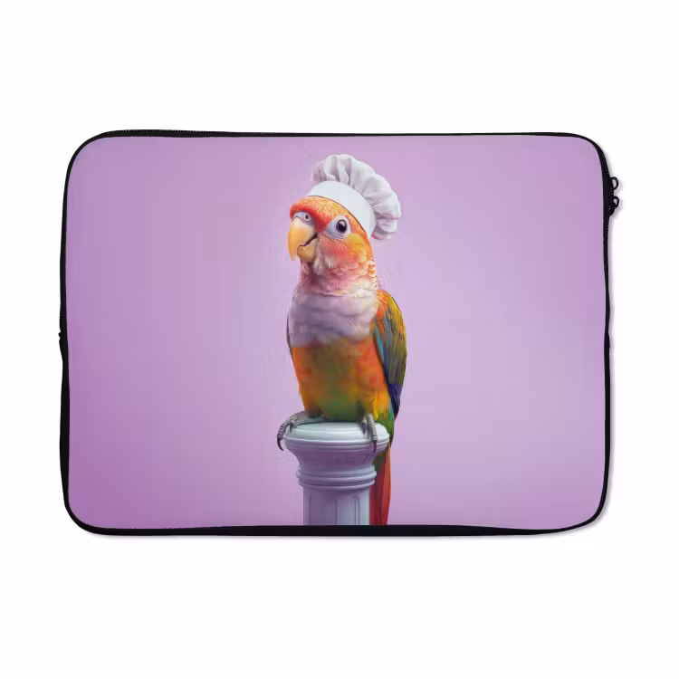 Laptophoes - Papegaai - Koksmuts - Pilaar - Vogel — 5
