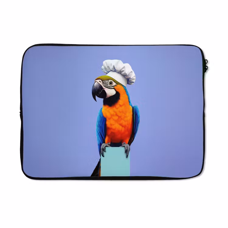Laptophoes - Papegaai - Koksmuts - Vogel - Leuk — 5