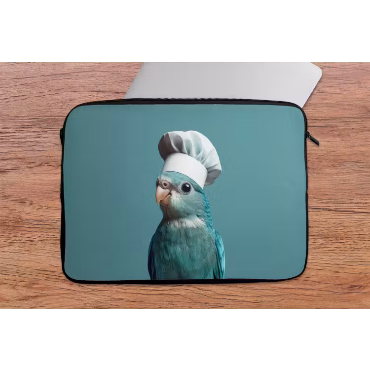 Laptophoes - Parkiet - Vogel - Koksmuts - Cute — 2