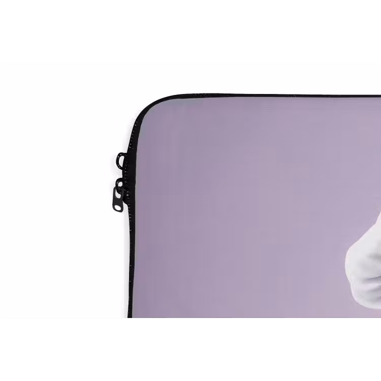 Laptophoes - Pinguïn - Koksmuts - Lief - Paars — 6
