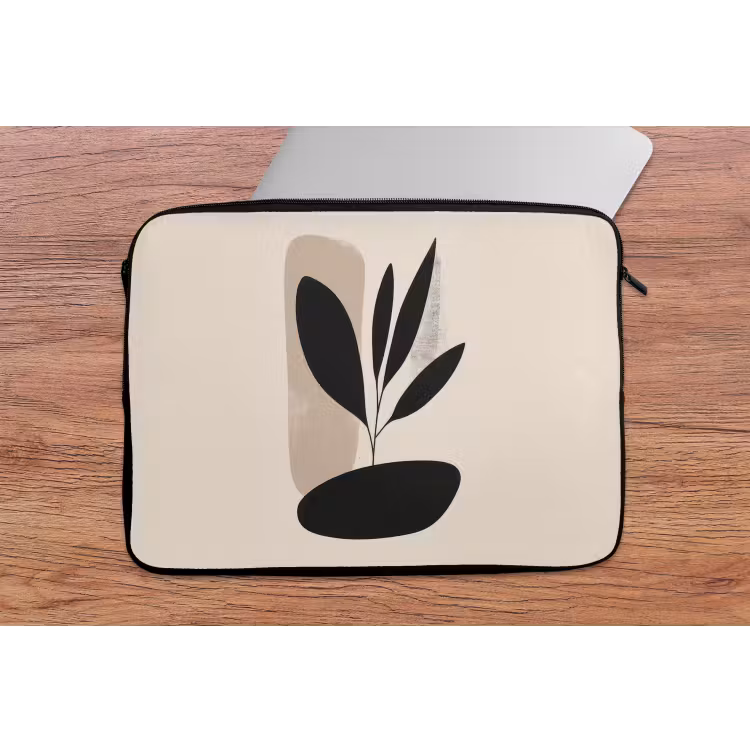Laptophoes - Plant - Beige - Japandi — 2