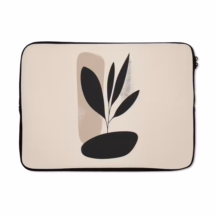 Laptophoes - Plant - Beige - Japandi — 5