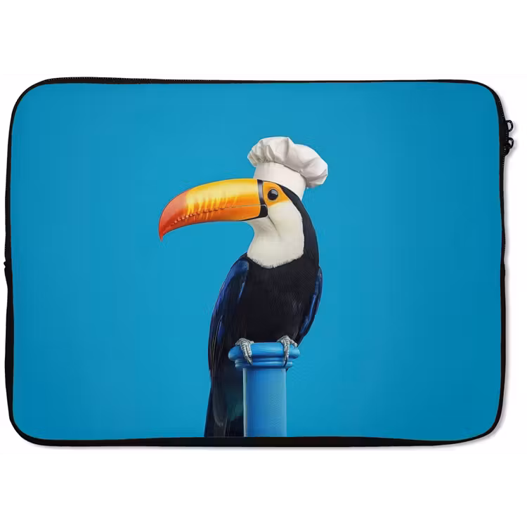 Laptophoes - Tucan - Sokkel - Vogel - Koksmuts — 1
